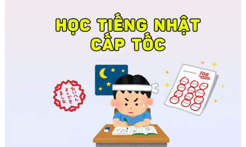 học tiếng Nhật cấp tốc